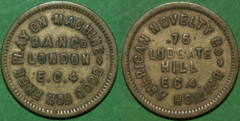 British American Novelty Co. Token