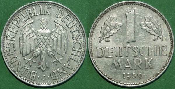 Germany 1959G One Mark