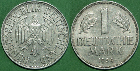 Germany 1959G One Mark