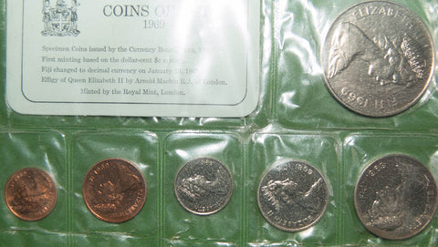 image of a 1969 Fiji uncirculated set