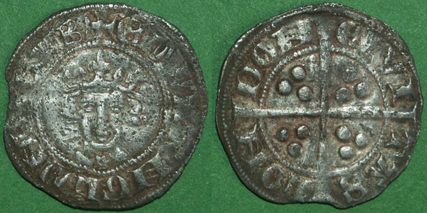 Image of an Edward the first class 7a penny of London