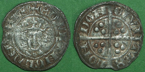 Image of an Edward the first class 7a penny of London
