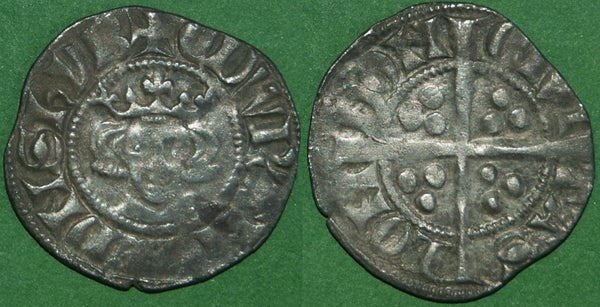 Image of an Edward the first class 4a penny of London