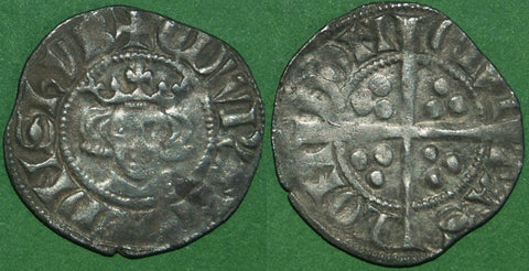 Image of an Edward the first class 4a penny of London