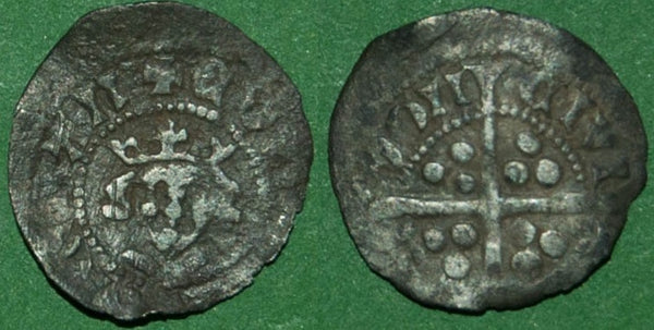 Image of an Edward the first class 10 farthing of London