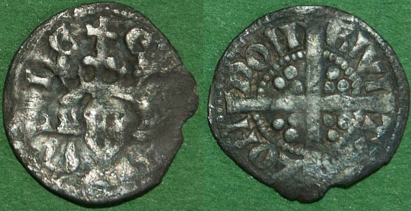 Image of an Edward the First farthing coin of London