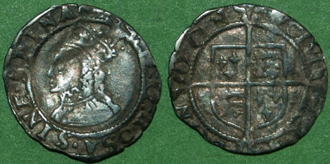 Image of an Elizabeth the First penny