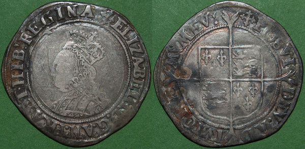 Image of an Elizabeth the First shilling coin