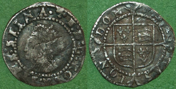 Image of an Elizabeth the First second issue penny