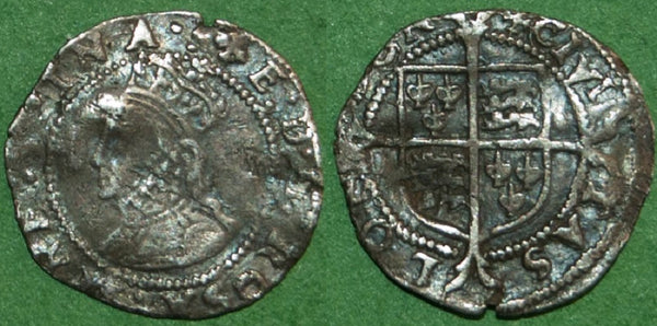 Image of an Elizabeth the First second issue penny
