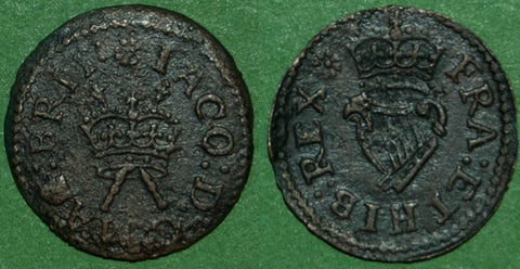 Image of a James the First Lennox farthing