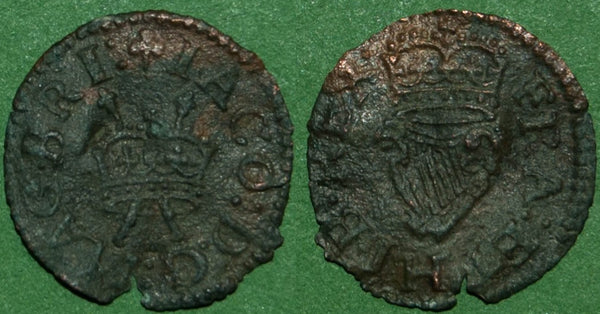 Image of a James the First Lennox farthing