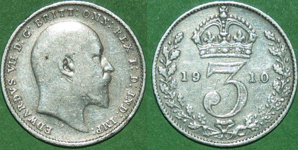 Image of an Edward VII threepence