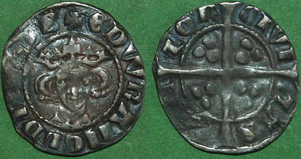 Image of an Edward the First class 9a penny coin