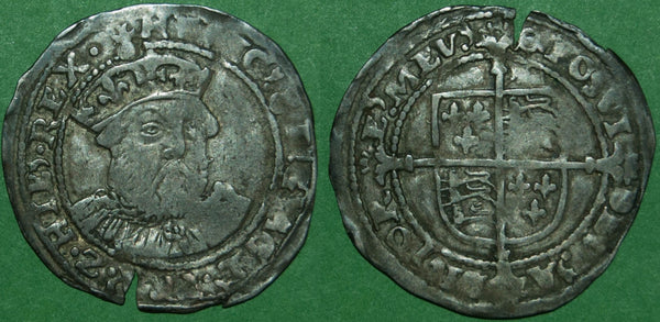 Image of a Henry the Eighth posthumous issue groat.