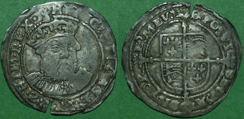 Image of a Henry the Eighth posthumous issue groat.