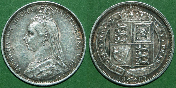 Image of a Victoria Jubilee Head sixpence coin