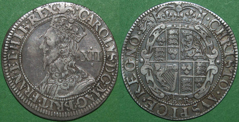 Image of a Charles I York shilling