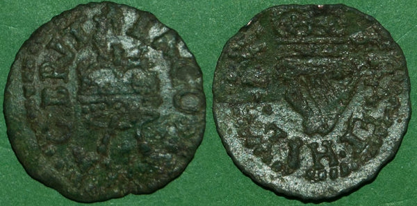 Image of a James the First Lennox farthing