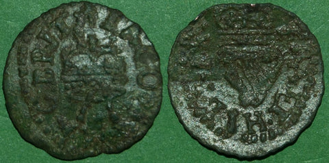 Image of a James the First Lennox farthing