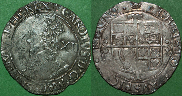Image of a Charles the First shilling 