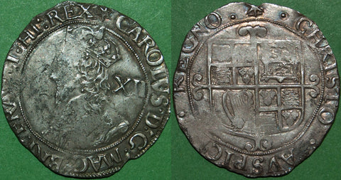 Image of a Charles the First shilling 