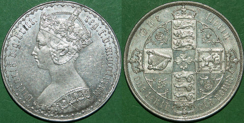 Image of a Victoria Gothic florin