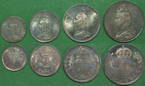 A Victoria Jubilee Head Maundy Set