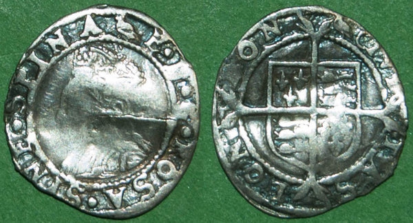 Elizabeth I Penny, mm. Martlet