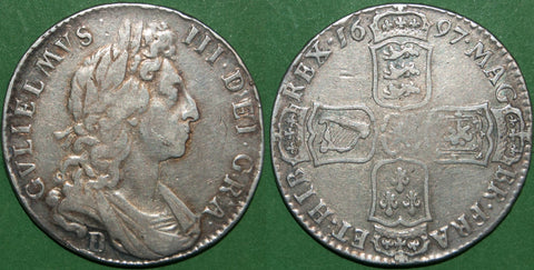 1697B Halfcrown