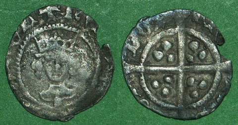 Henry VI Halfpenny, Leaf Issue, London