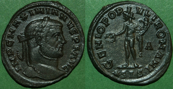 Maximianus follis of Siscia.