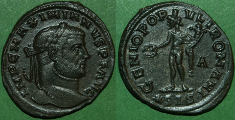 Maximianus follis of Siscia.