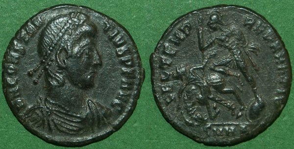 Constantius the Second follis of Heraclea