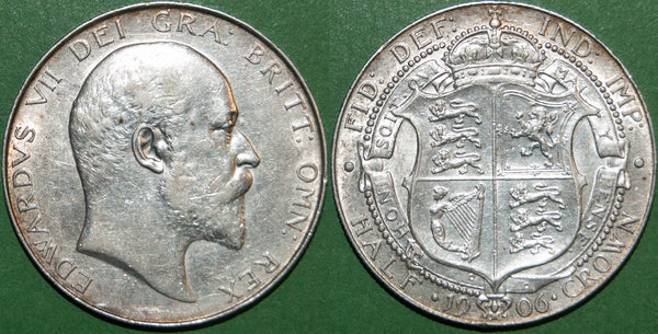 Edward the Seventh half crown