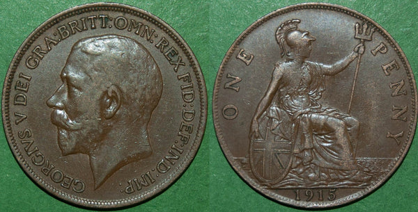 George the Fifth 1915 penny