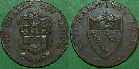 Lamberhurst 1794 halfpenny token