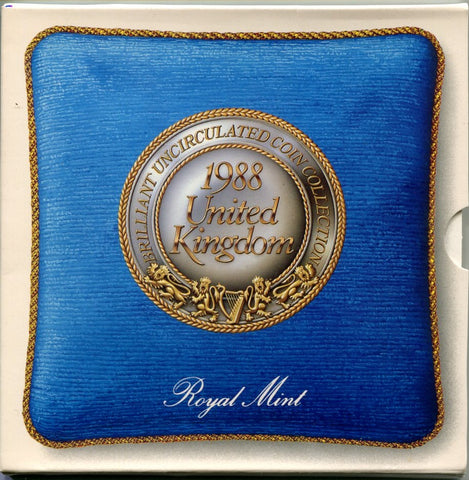 1988 Royal Mint Uncirculated Coins set