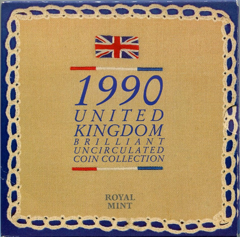 1990 Royal Mint Uncirculated Coins set