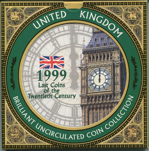 1999 United Kingdom Brilliant Uncirculated  Coin Collection