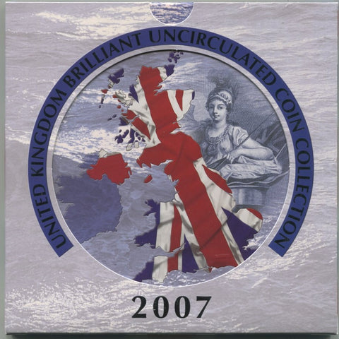 2007 United Kingdom Brilliant Uncirculated Coin Collection