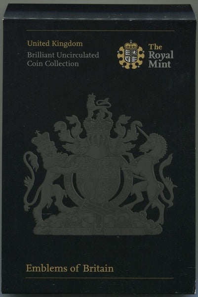 2008 United Kingdom Brilliant Uncirculated Coin Collection, Emblems of Britain