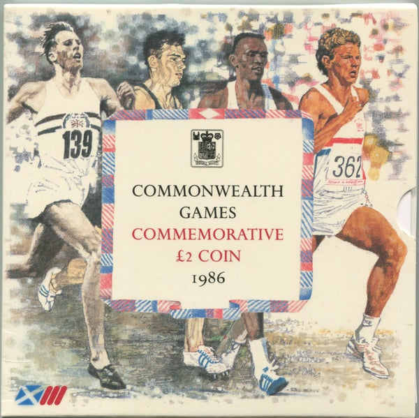 198 Commonwealth Games two pounds coin in Royal Mint presentation pack.