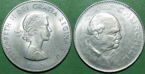 1965 Churchill crown coin