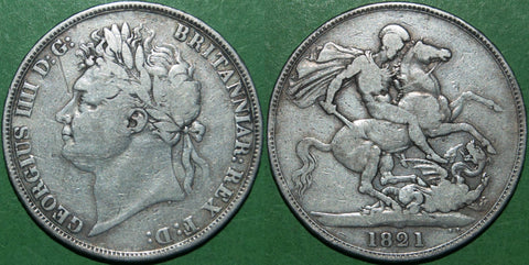 George the Fourth 1821 crown