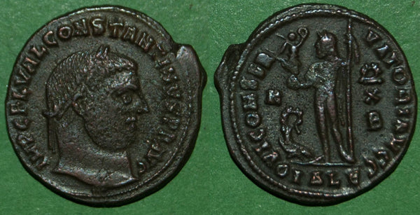 Constantine the First follis of Alexandria