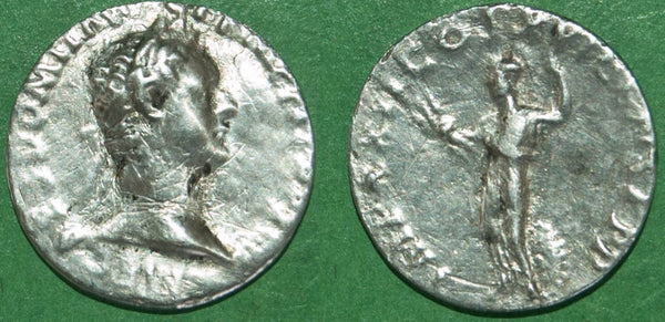 A denarius of Domitian.