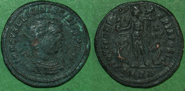 Licinius follis of Heraclea with Iovi Conservatori reverse.