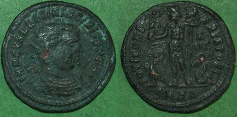 Licinius follis of Heraclea with Iovi Conservatori reverse.
