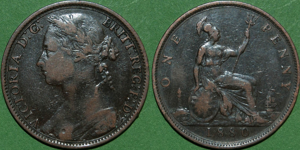 1880 Penny RP Coins